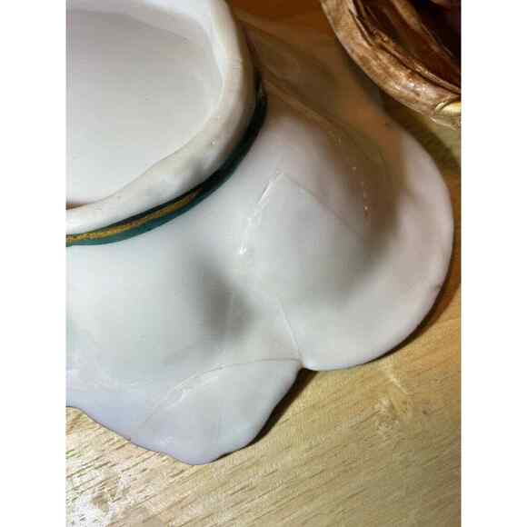 Antique Nagoya Nippon Raised Paint NPSK Moriage Plate Embossed 12x5 READ - Picture 6 of 10